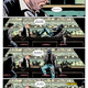 Batman and his foe crashing in on a local dive bar.